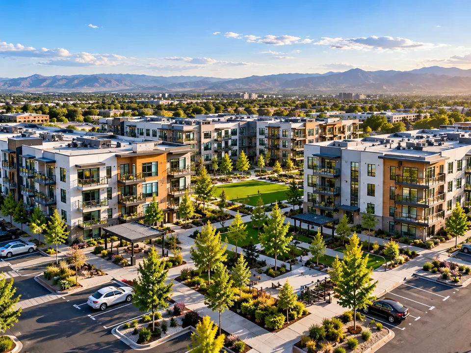 Illustrative Property Management aerial imagery